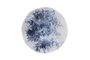 Hermia Vajilla de Porcelana de 24 Piezas Azul y Blanco